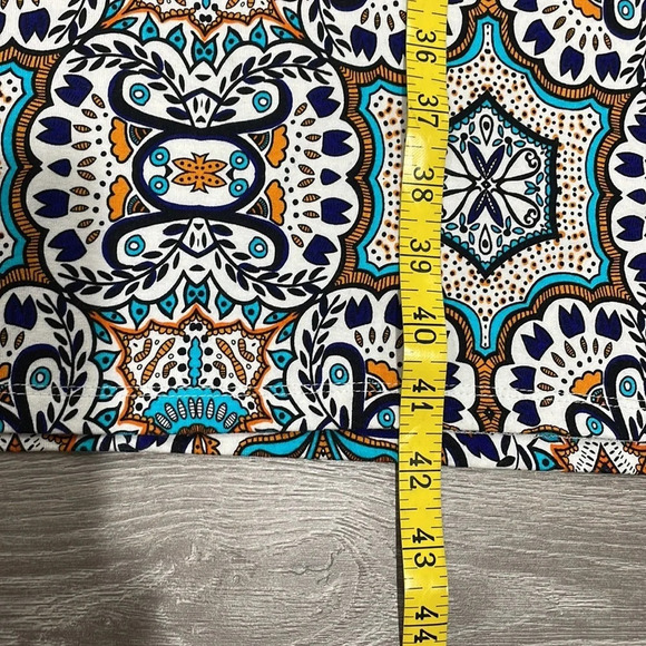 Artisan NY Maxi Skirt Boho Print Pull On S - Picture 10 of 13
